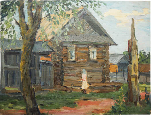 Ливанова Вера Матвеевна. В деревне 